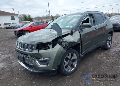 2020 Jeep Compass Limited 4X4 z USA, uszkodzony, nr VIN 3C4NJDCBXLT123657